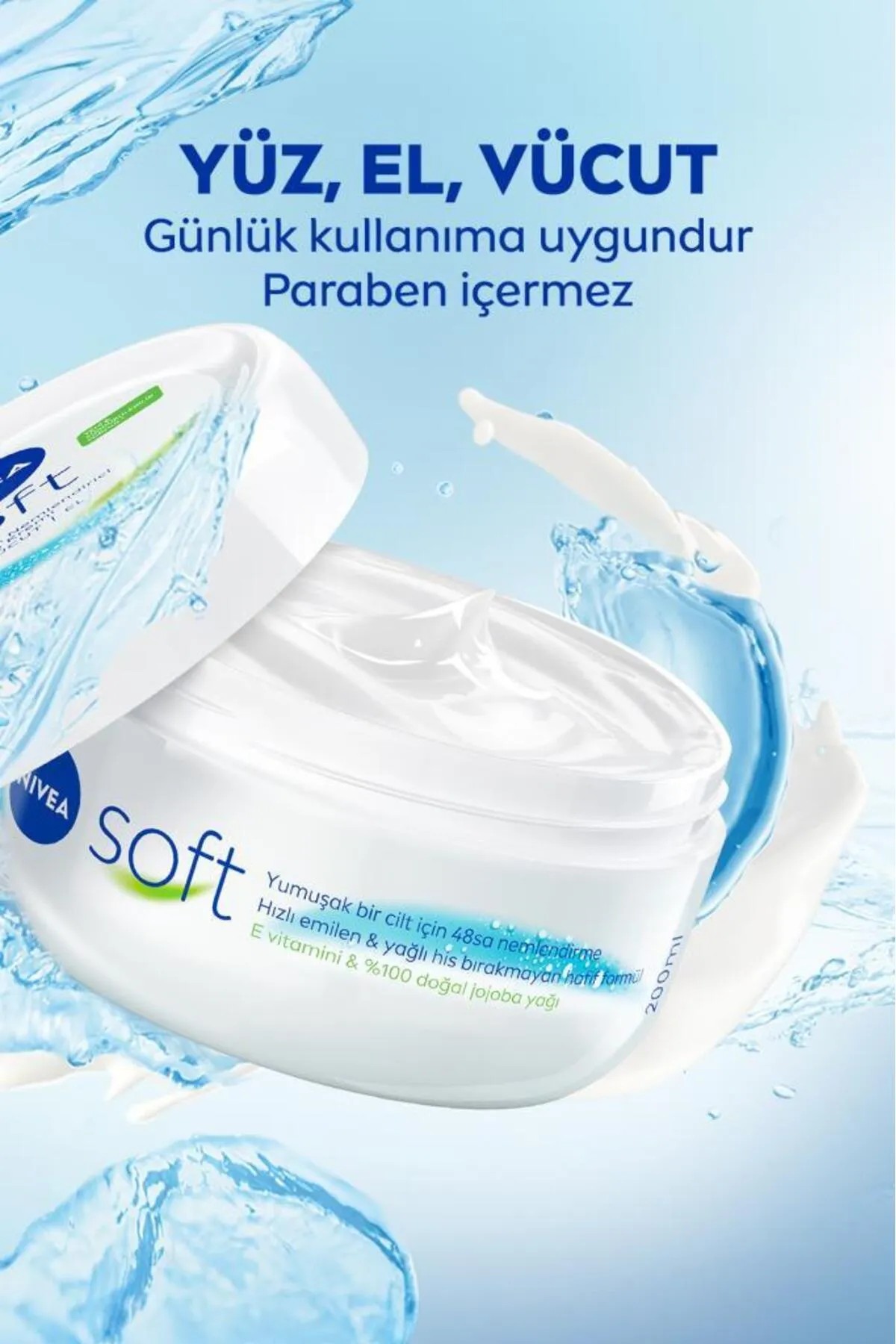 NIVEA SOFT KREM 100 ML