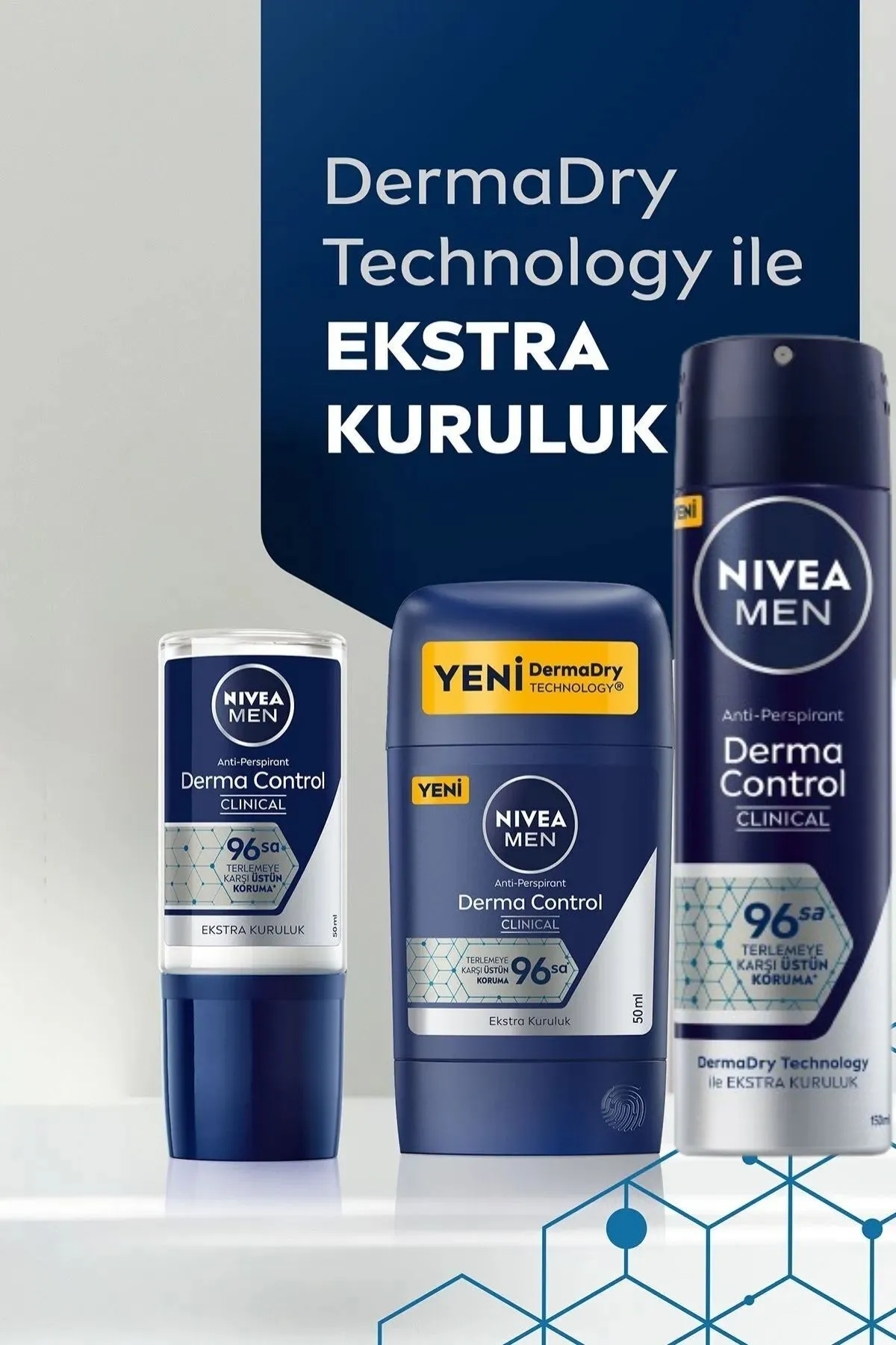 NIVEA MEN DERMA CONTROL ERKEK DEODORANT