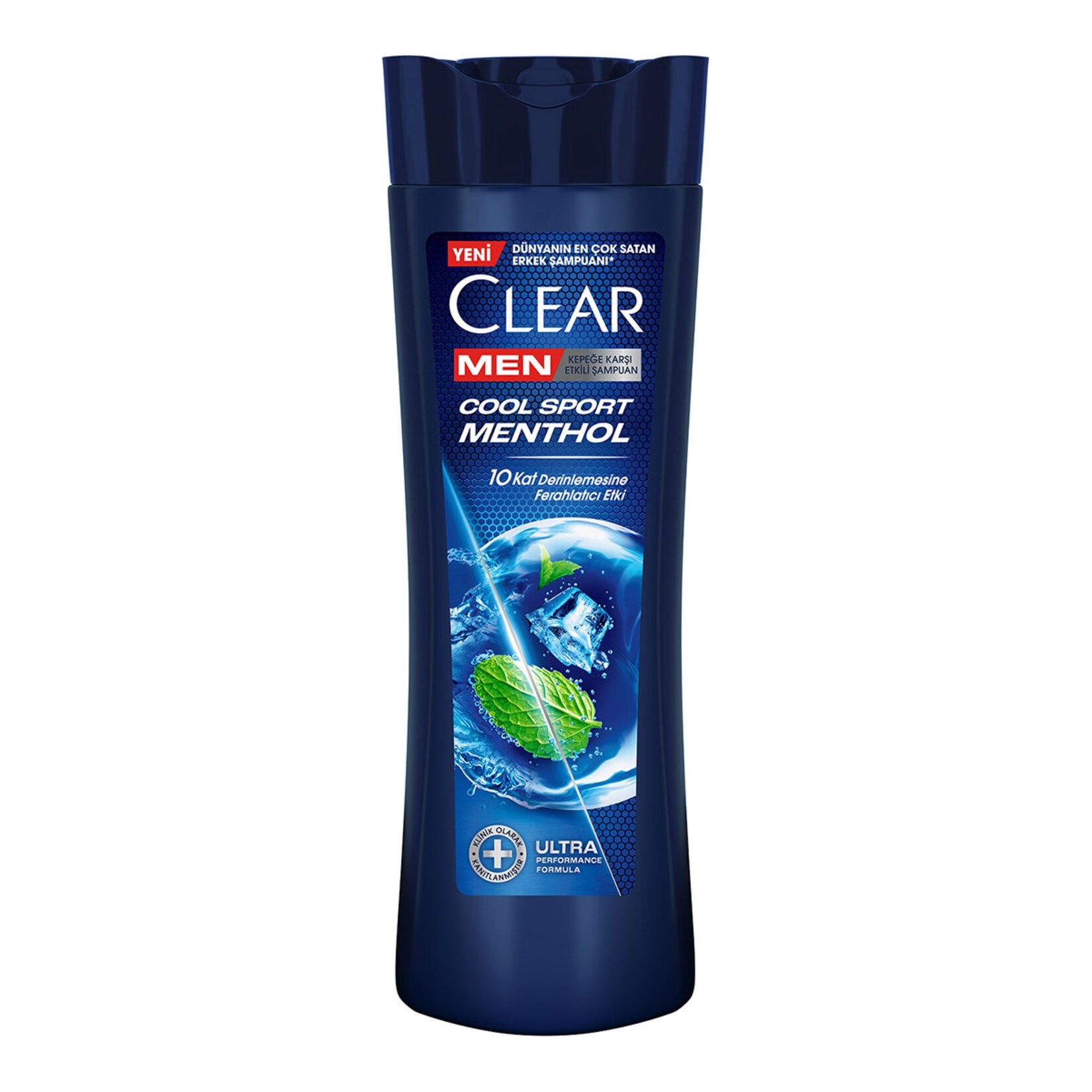CLEAR MEN KEPEĞE KARŞI ETKİLİ COOL SPORT MENTHOL ETKİLİ ŞAMPUAN