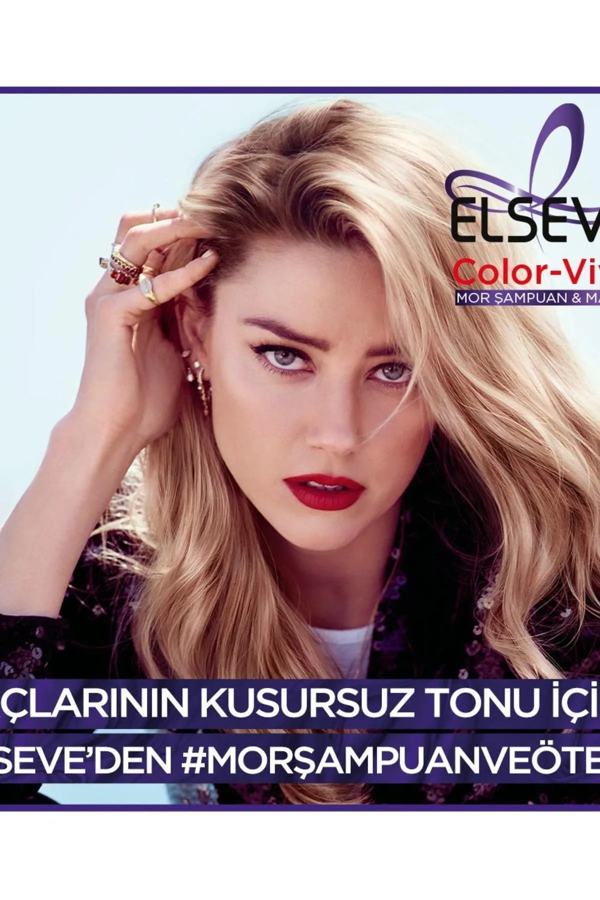 LOREAL ELSEVE TURUNCULAŞMA KARŞITI MOR ŞAMPUAN