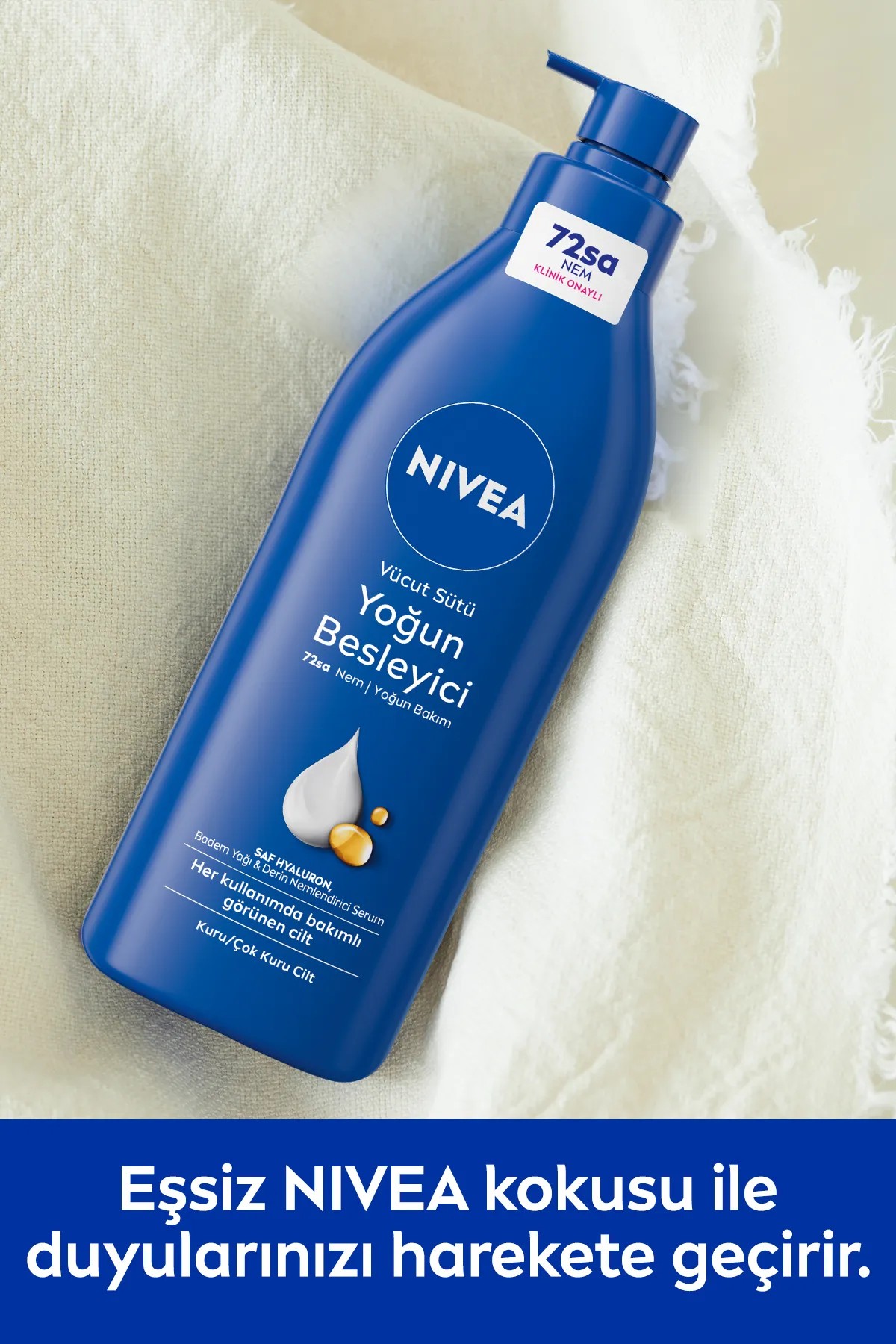 NIVEA VÜCUT SÜTÜ YOĞUN BESLEYCİ  400ML
