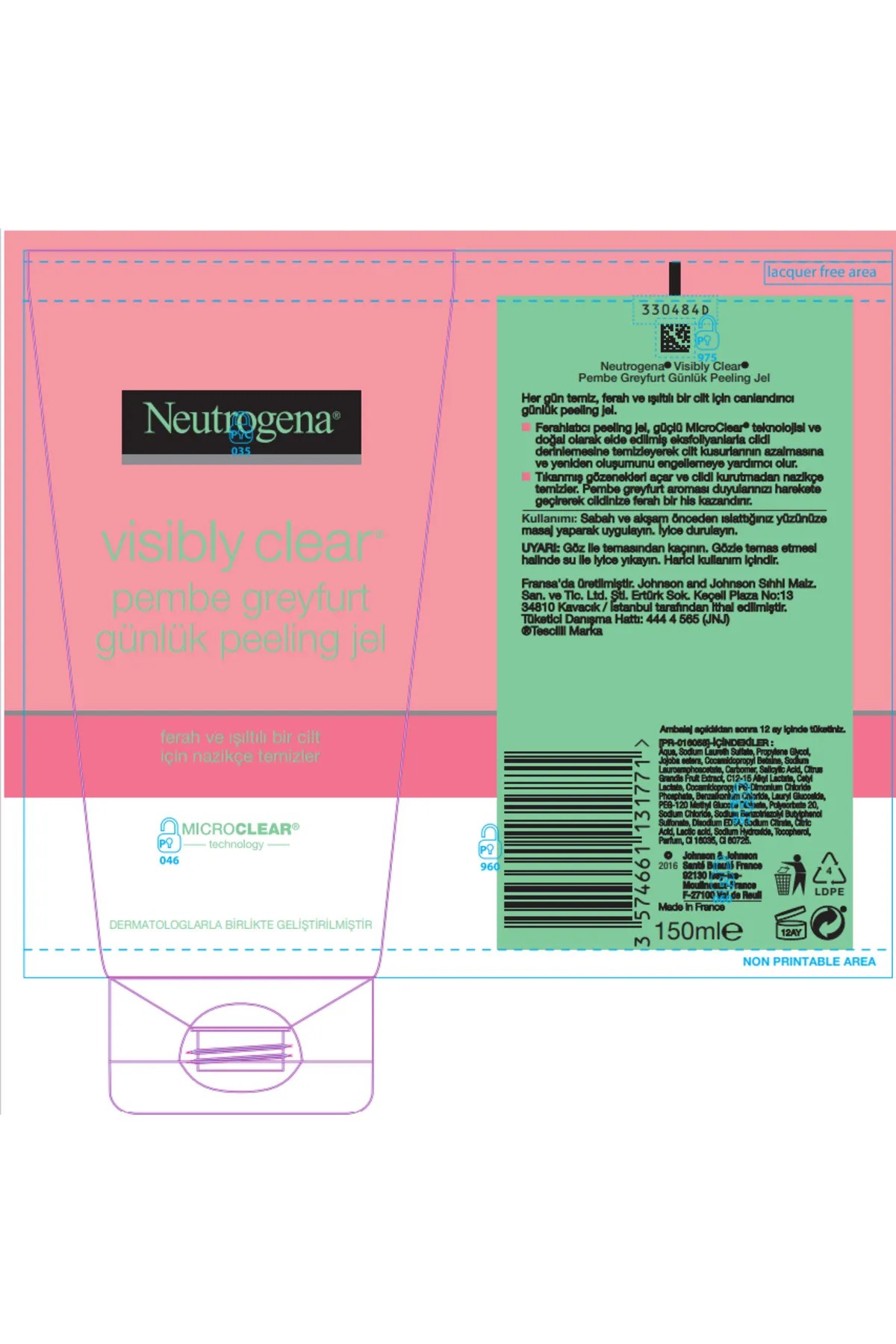 NEUTROGENA CANLANDIRICI GÜNLÜL PEELİNG JEL