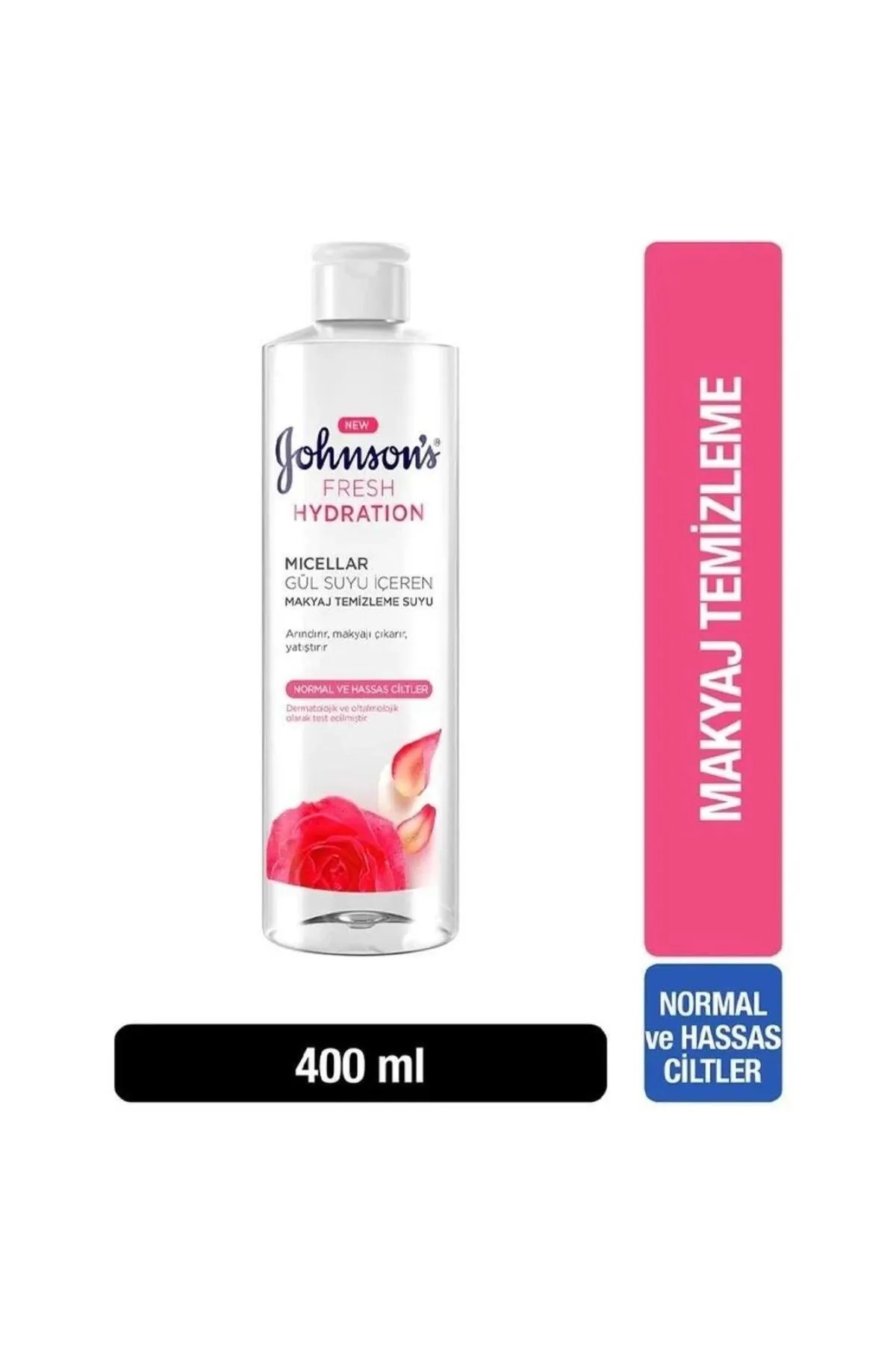 JOHONSONS GÜL SUYU İÇEREN MAKYAJ TEMİZLEME SUYU