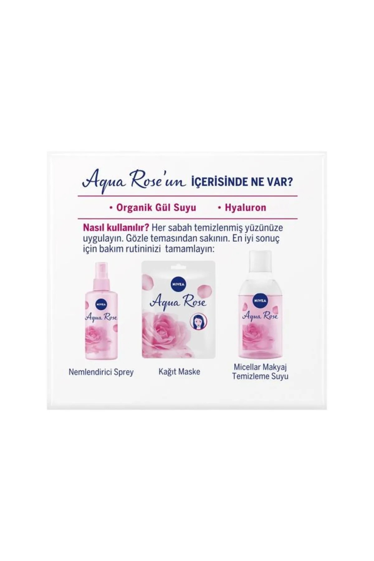 NIVEA AQUA ROSE NEMLENDİRCİ JEL KREM