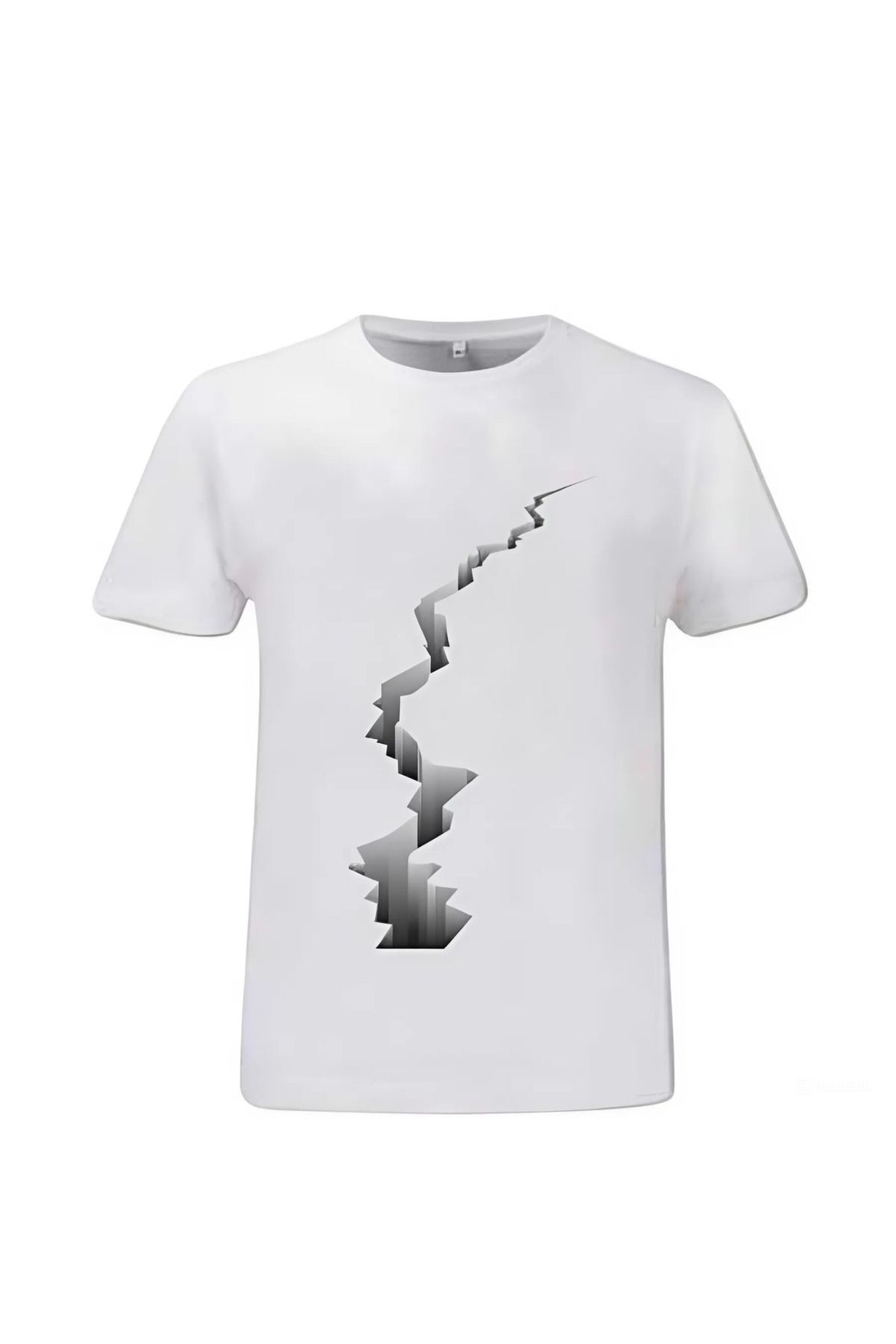 Deprem Baskılı T-Shirt