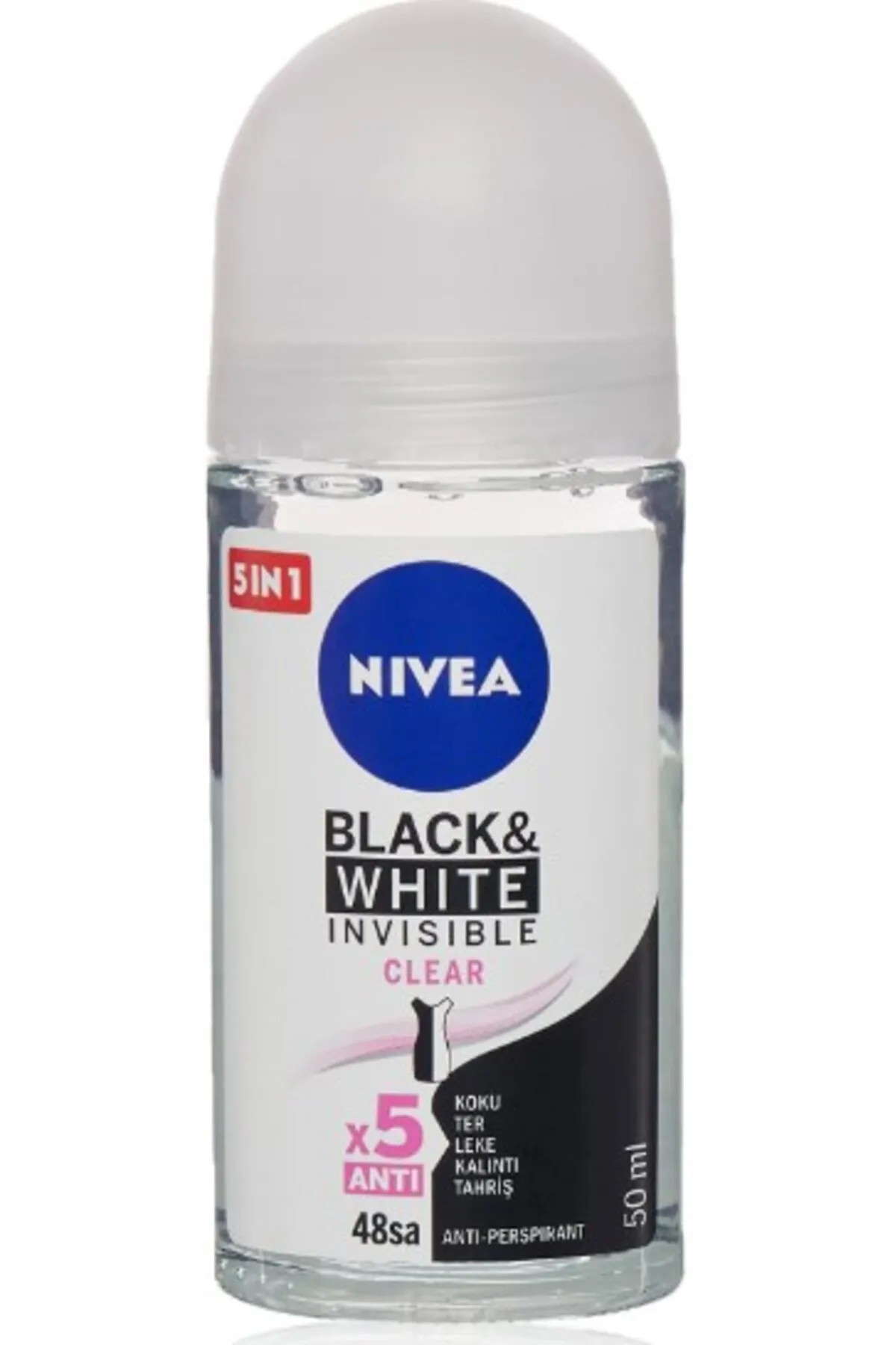 NIVEA BLACK & WHITE INVISIBLE CLEAR ROLL ON