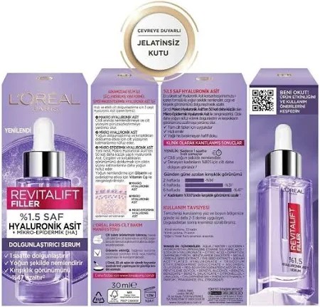 LOREAL PARİS REVITALIFT FILLER HYALURONİK ASİT DOLGUNLAŞTIRICI SERUM