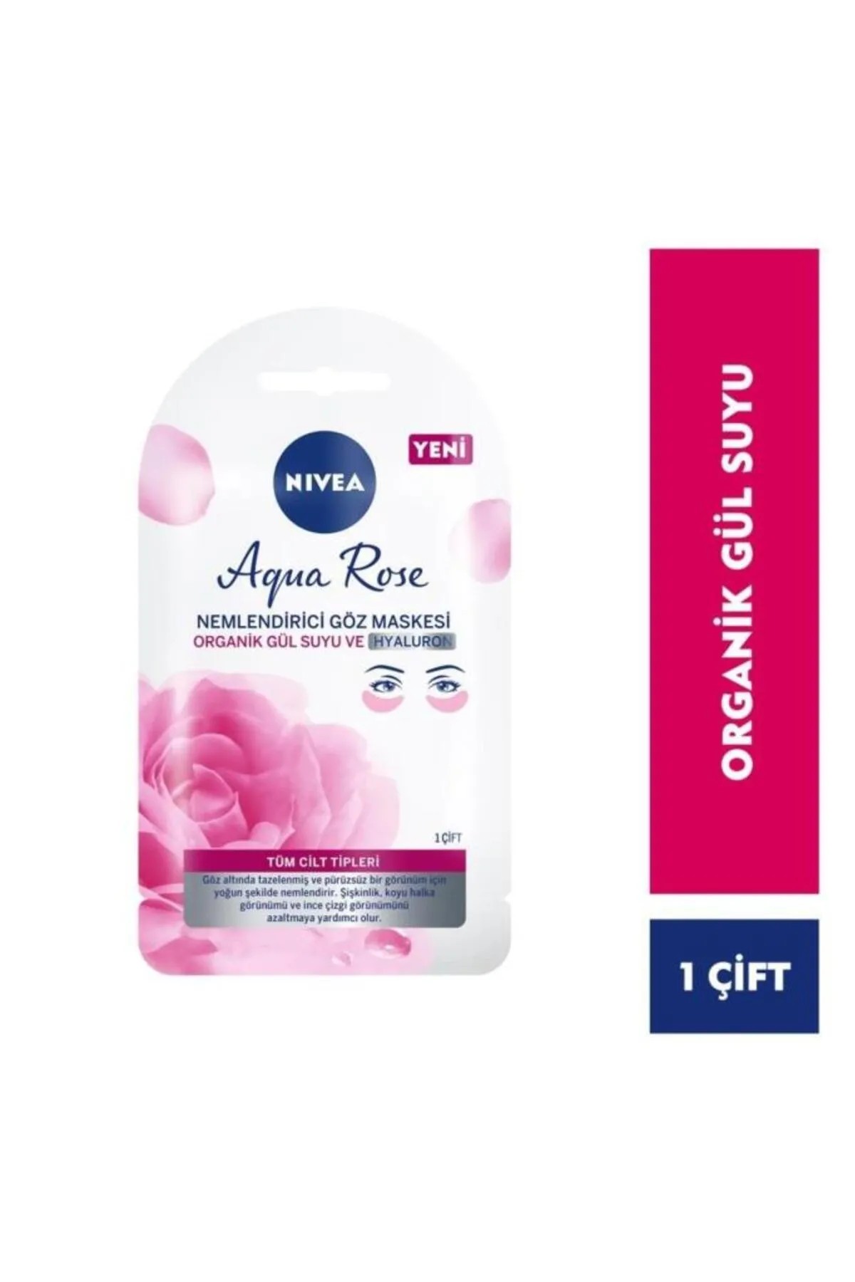 NIVEA AQUA ROSE NEMLENDİRİCİ GÖZ MASKESİ