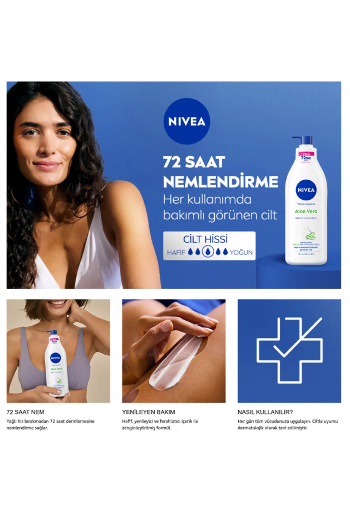 NIVEA ALOE & VERA VÜCUT LOSYONU