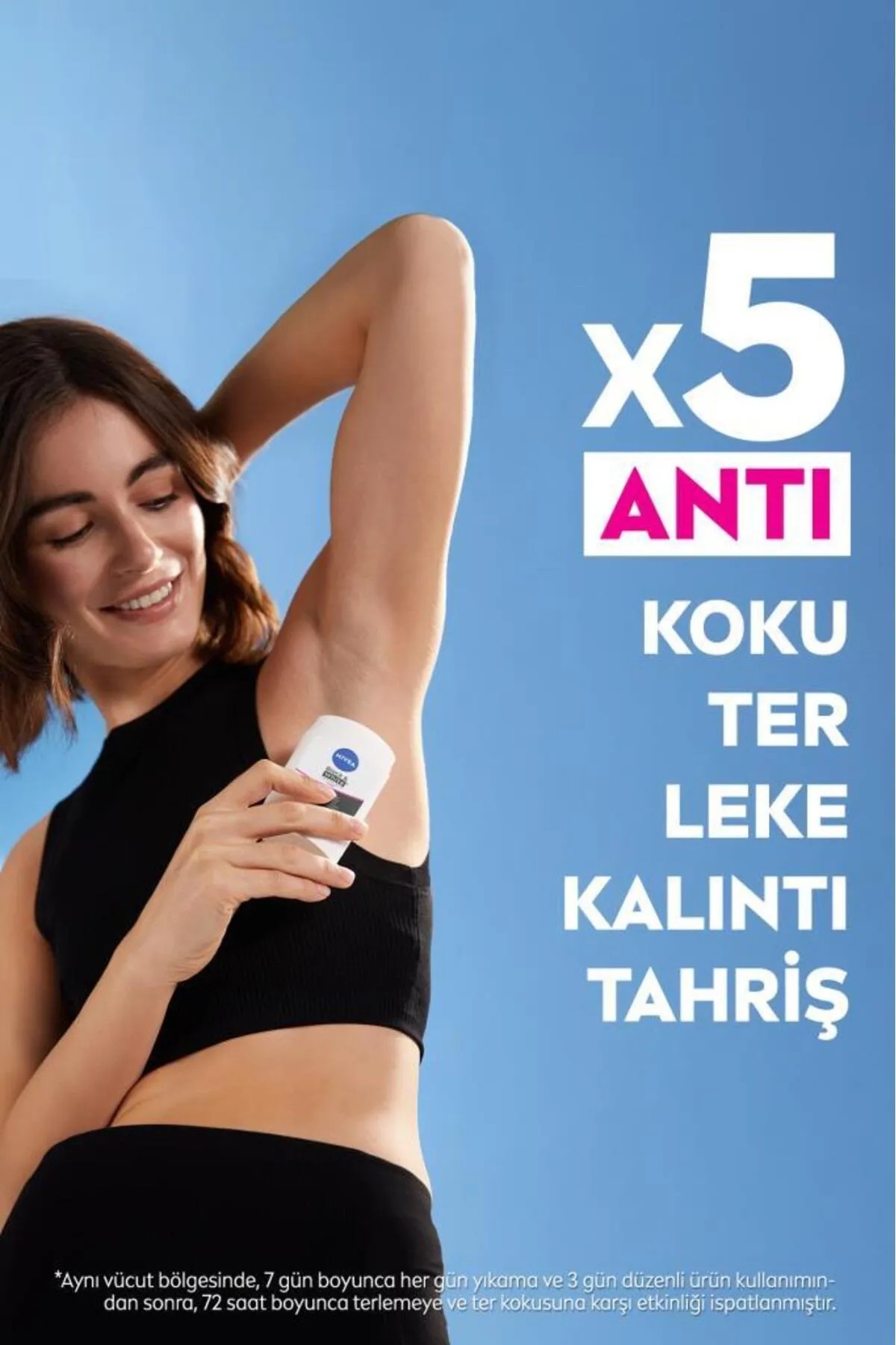 NIVEA BLACK & WHITE INVISIBLE CLEAR STİCK