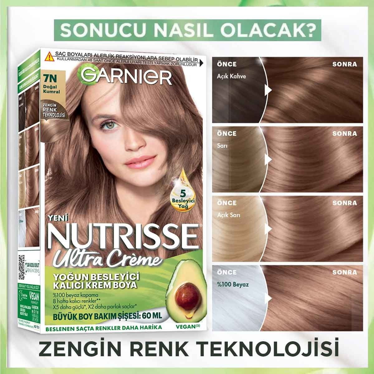 GARNİER 7N DOĞAL KUMRAL SAÇ BOYASI