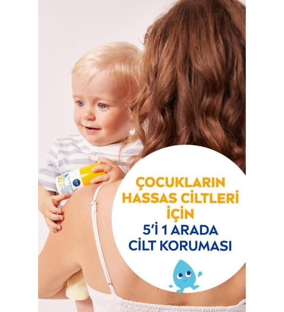 NİVEA BABİES KİDS HASSAS KORUMA 50+ ROOL ON GÜNEŞ KREMİ