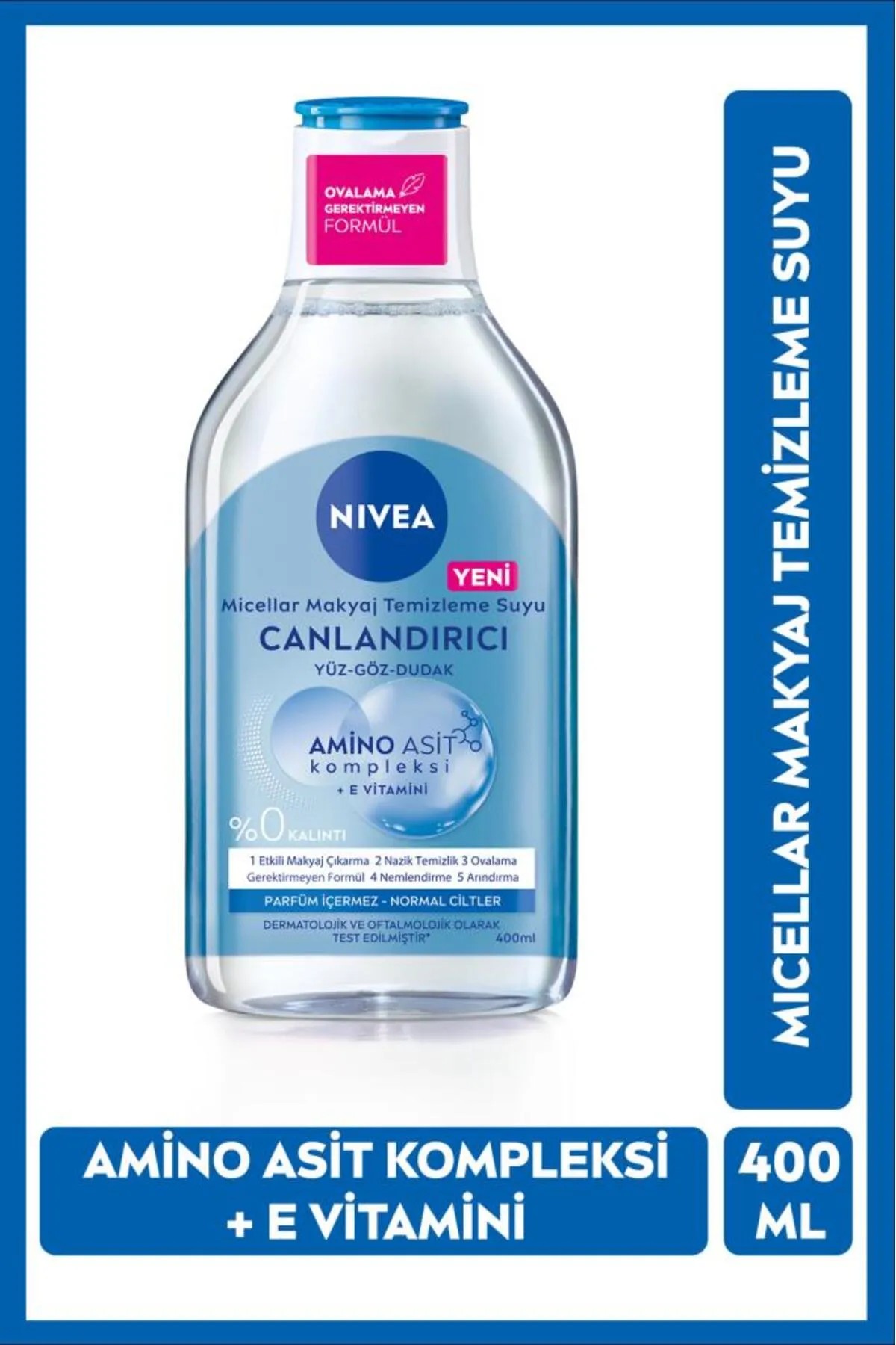 NIVEA MICELLAR WATER MAKYAJ TEMİZLEME SUYU