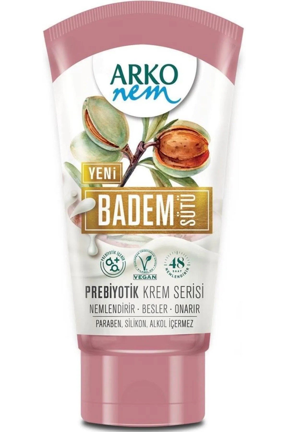 ARKO NEM PREBİYOTİK BADEM SÜTÜ EL KREMİ