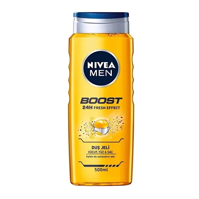 NIVEA MEN BOOST 24H FRESH EFFECT BANYO VE DUŞ JELİ