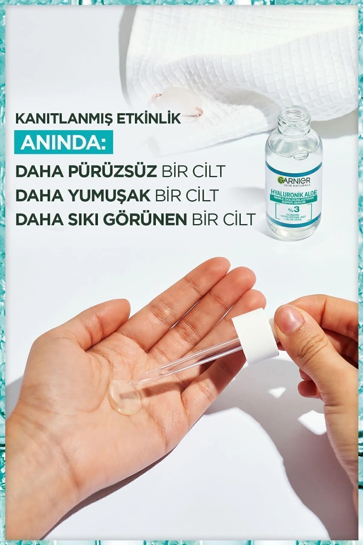 GARNİER HYALURONİK ALOE NEMLE DOLGUNLAŞTIRAN SRUM
