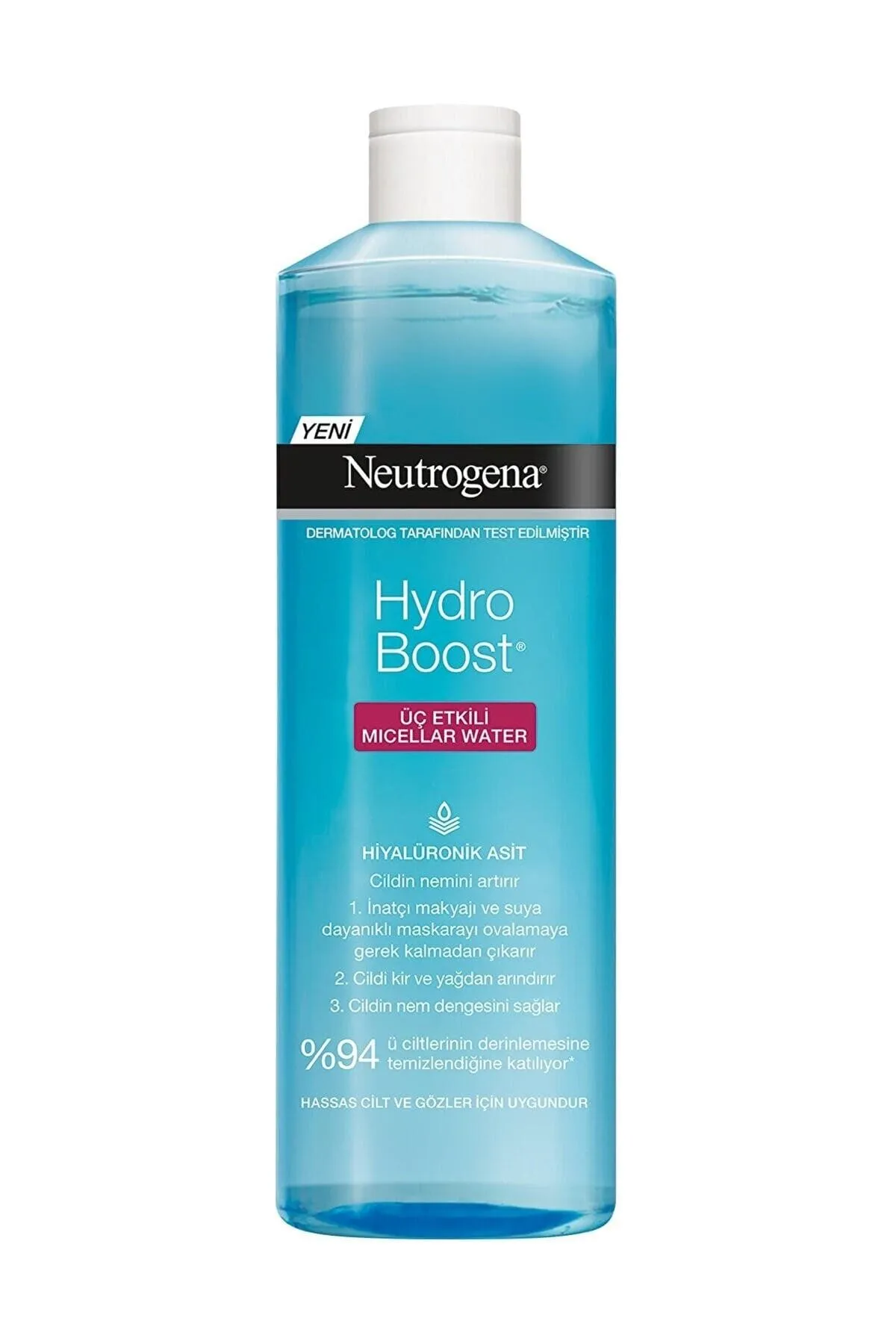 NEUTROGENA HYDRO BOOST ÜÇ ETKİLİ MICELLAR WATER
