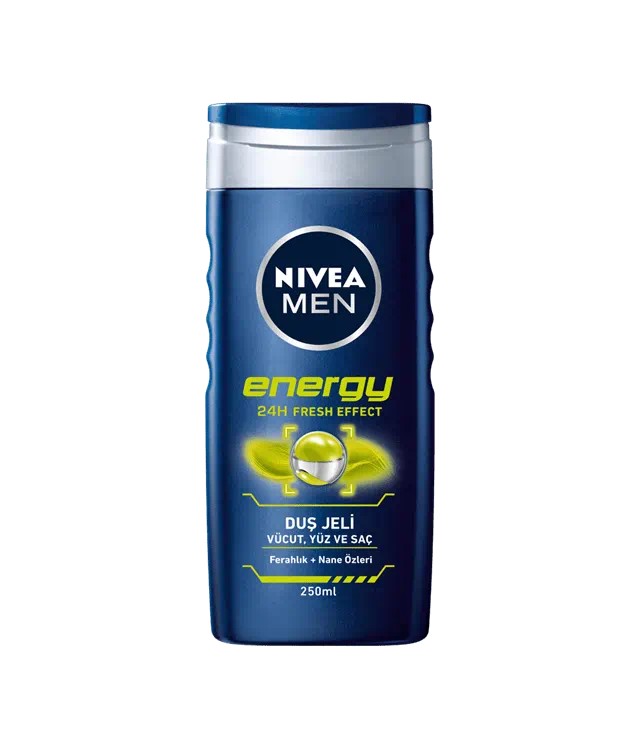 NIVEA MEN ENERGY 24H FRESH EFFECT BANYO VE DUŞ JELİ