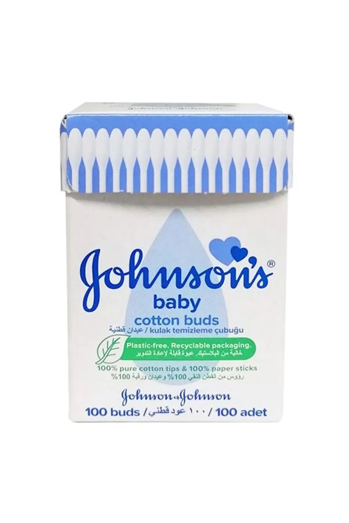 JOHONSONS BABY KULAK TEMİZLEME ÇUBUĞU 100 ADET