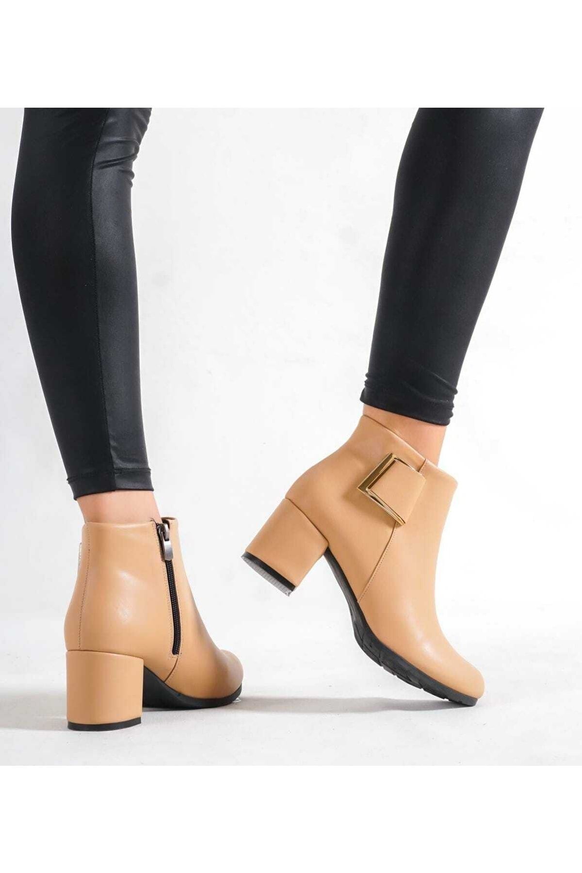 Kadın Tokalı Bootie