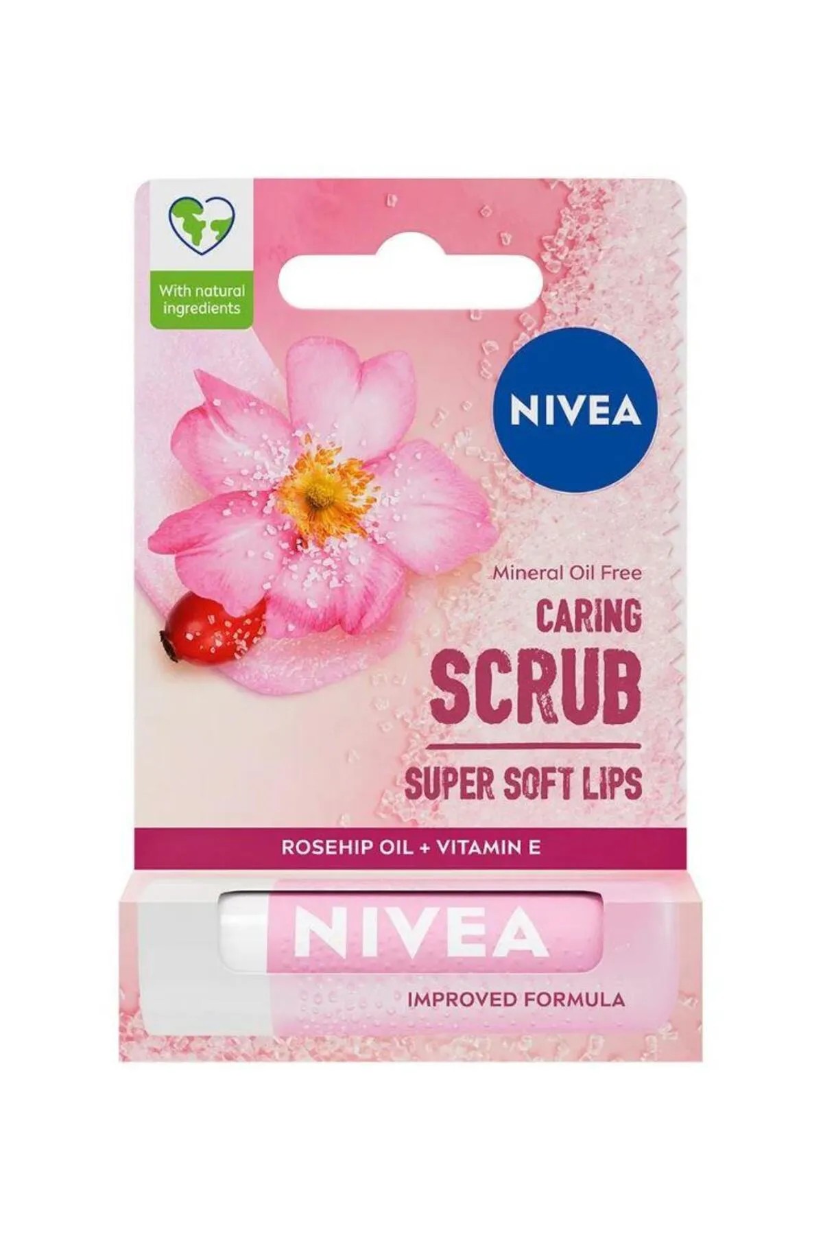 NIVEA CARING SCRUB DUDAK KREMİ
