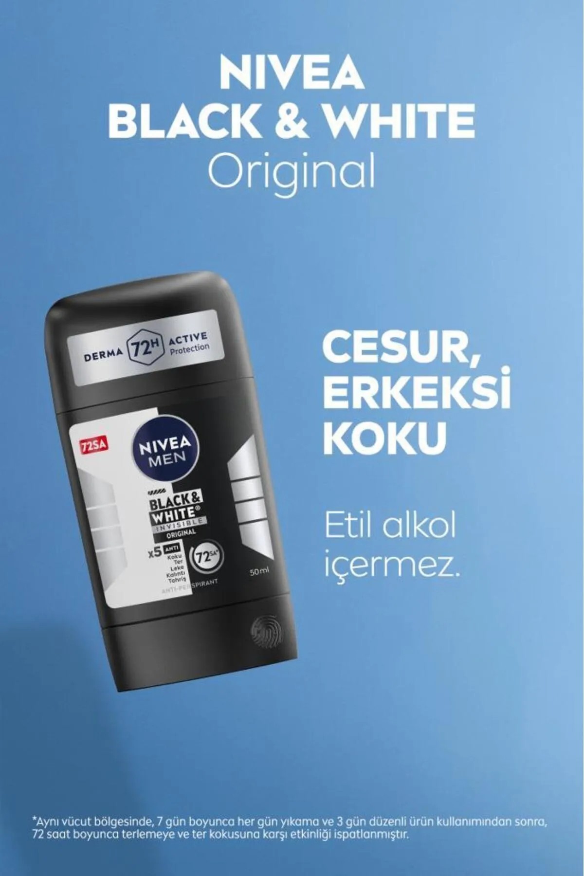NIVEA MEN BLACK & WHITE INVISIBLE ORIGINAL STİCK