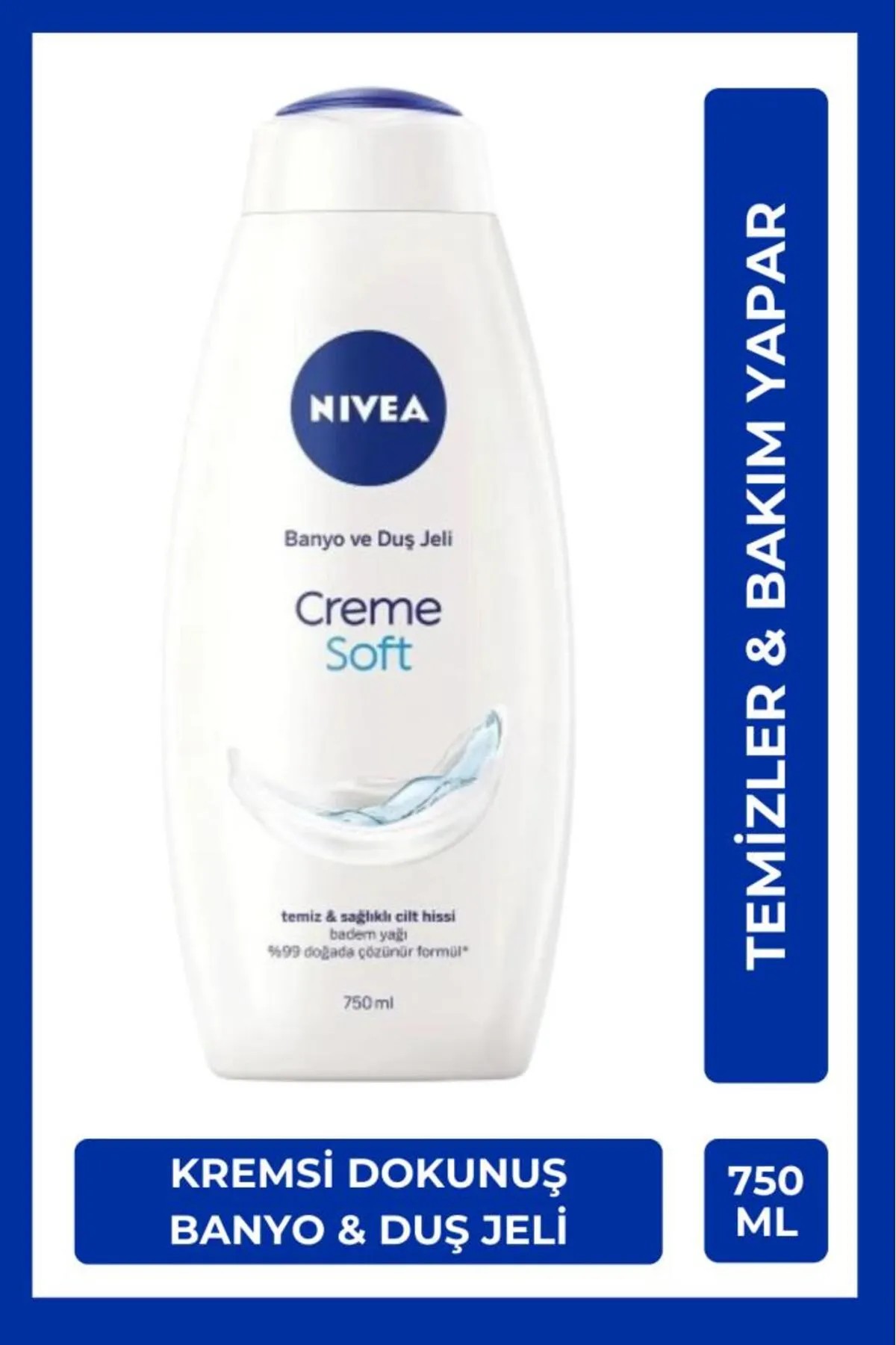 NIVEA CREME SOFT BANYO VE DUŞ JELİ
