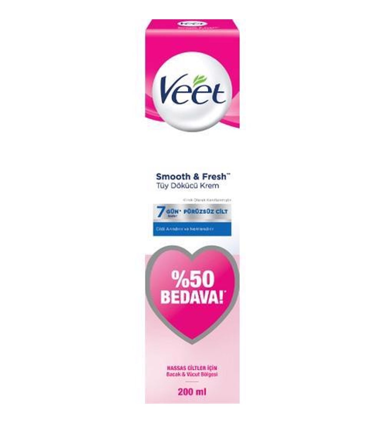 VEET TÜY DÖKÜCÜ KREM HASSAS CİLTLER İÇİN