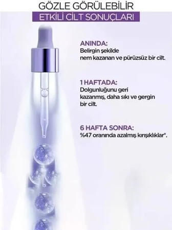 LOREAL PARİS REVITALIFT FILLER HYALURONİK ASİT DOLGUNLAŞTIRICI SERUM