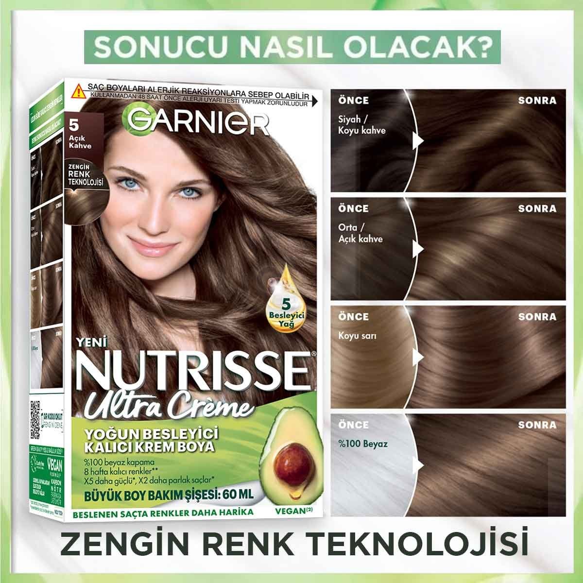 GARNİER 05 AÇIK KAHVE SAÇ BOYASI
