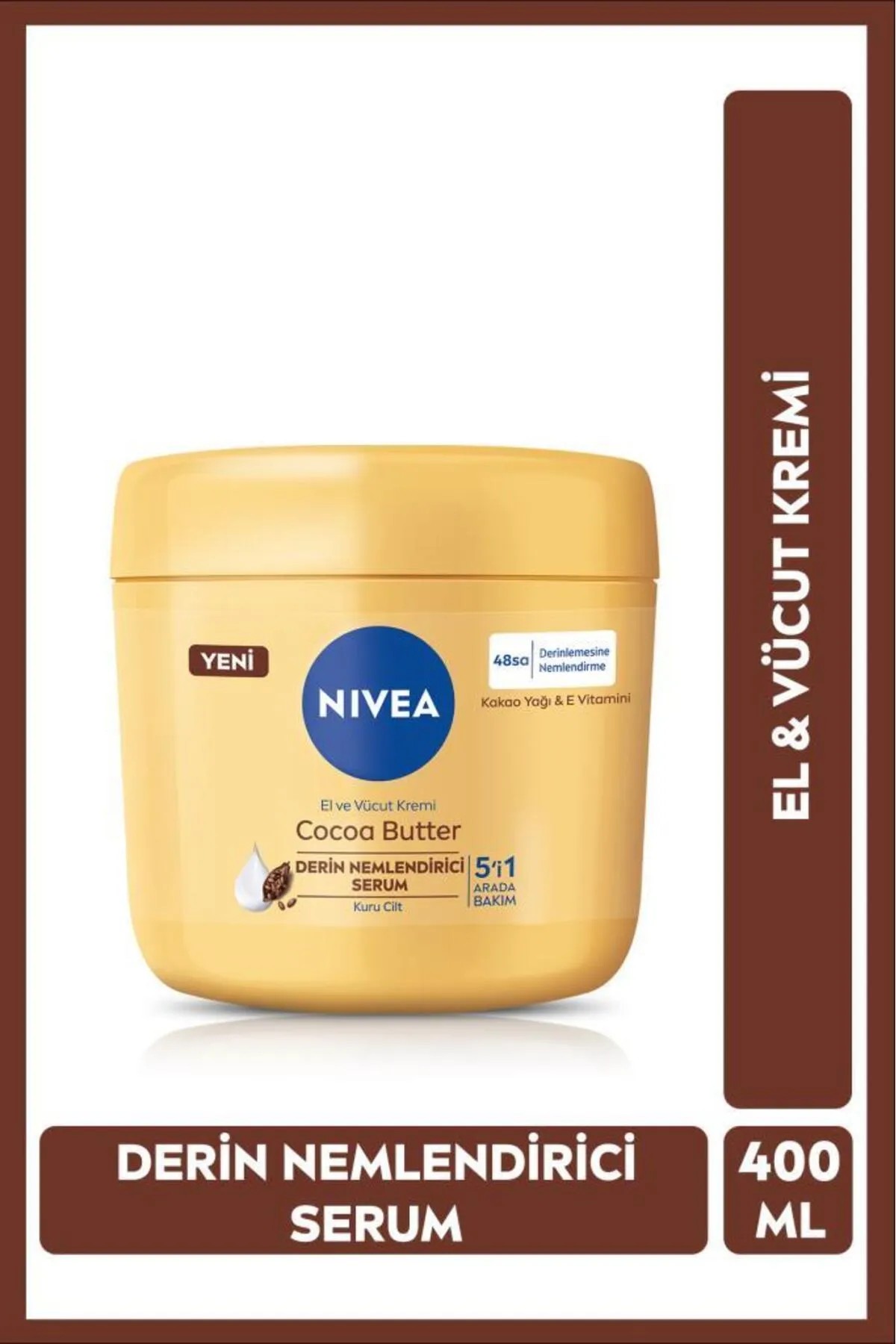 NIVEA EL VE VÜCUT BAKIM KREMİ COCOA BUTTER