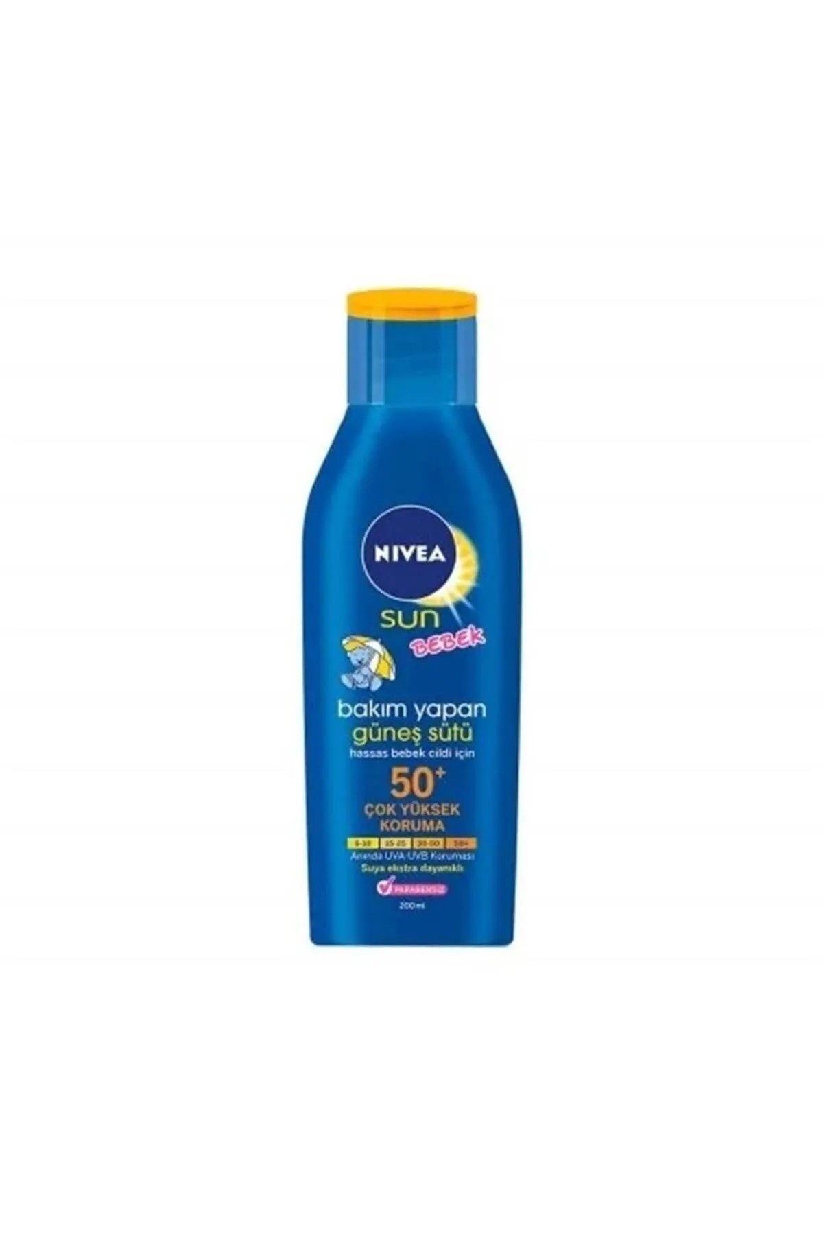 nivea sun baby koruma bakım hassas bebek cildi için 50+
