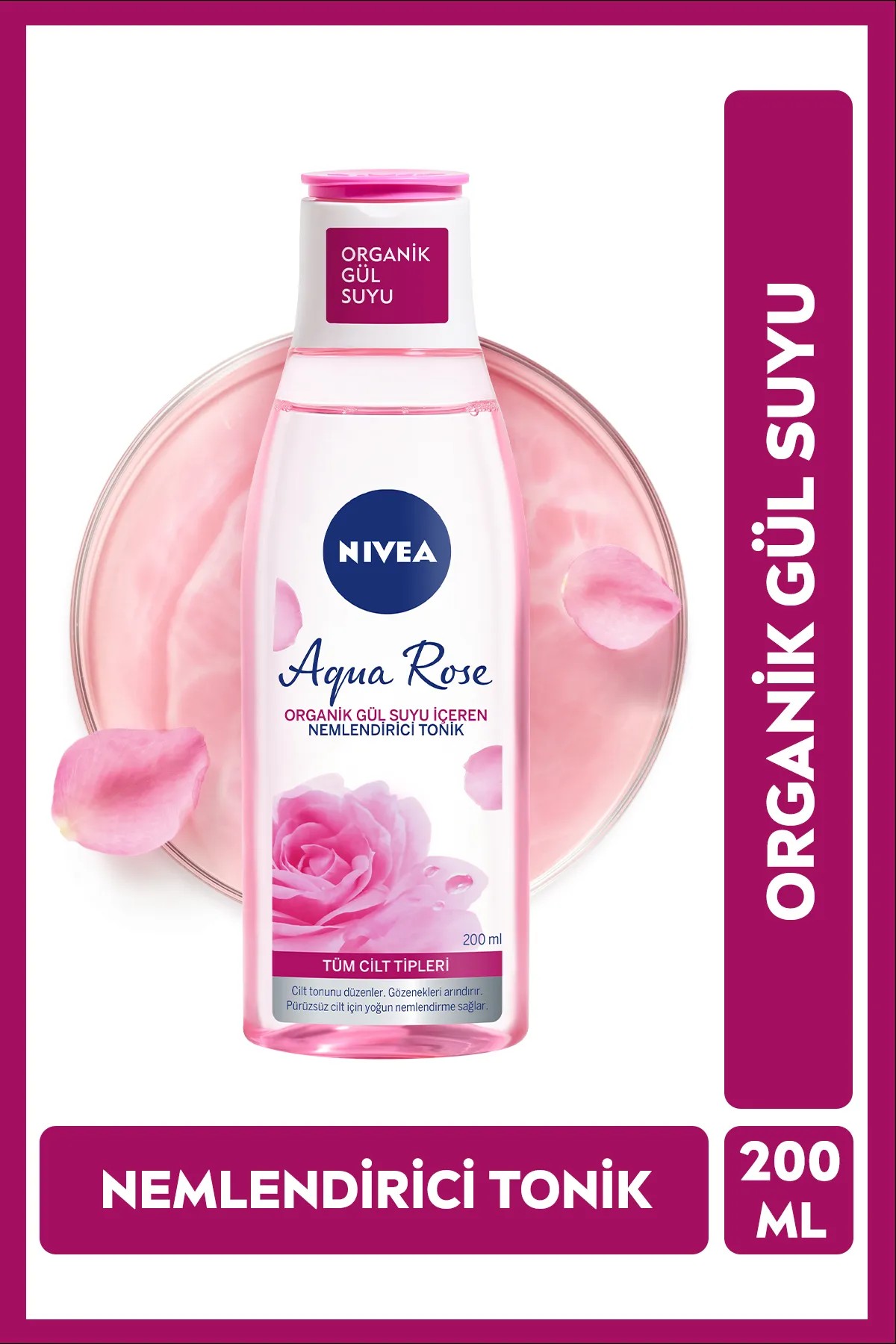 NIVEA AQUA ROSE NEMLENDİRİCİ TONİK