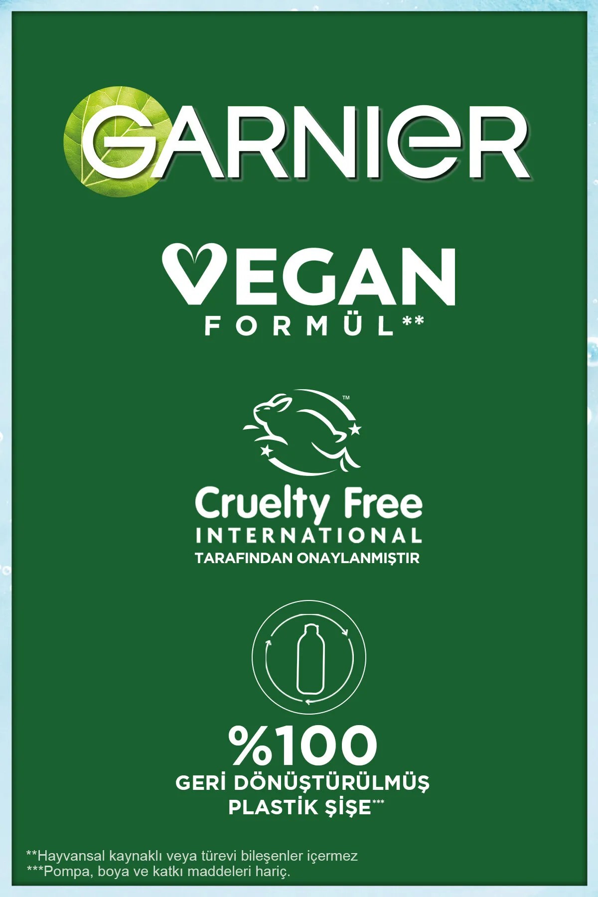 GARNIER SAF & TAEMİZ NEMLENDİREN TEMİZLEYCİ 250ML