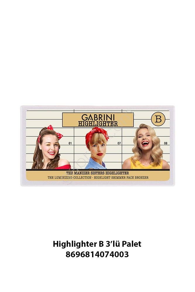 GABRINI HIGHLIGHTER 3 LÜ B
