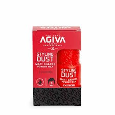 AGIVA SYTLNG DUST MATT SHAPES POWDER WAX 03 KIRMIZI