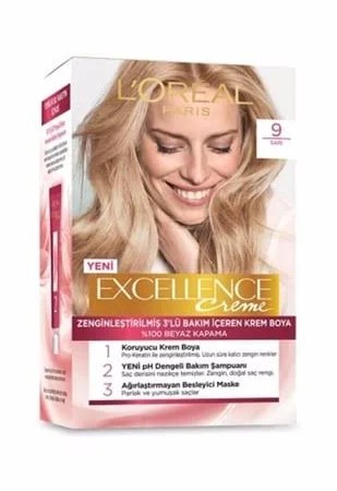 LOREAL PARİS 09 SARI SAÇ BOYASI