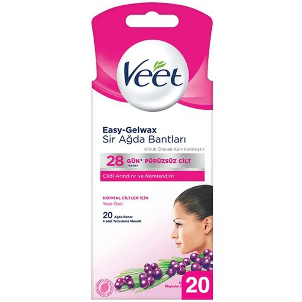VEET SİR AĞDA BANTLARI NORMAL CİLT