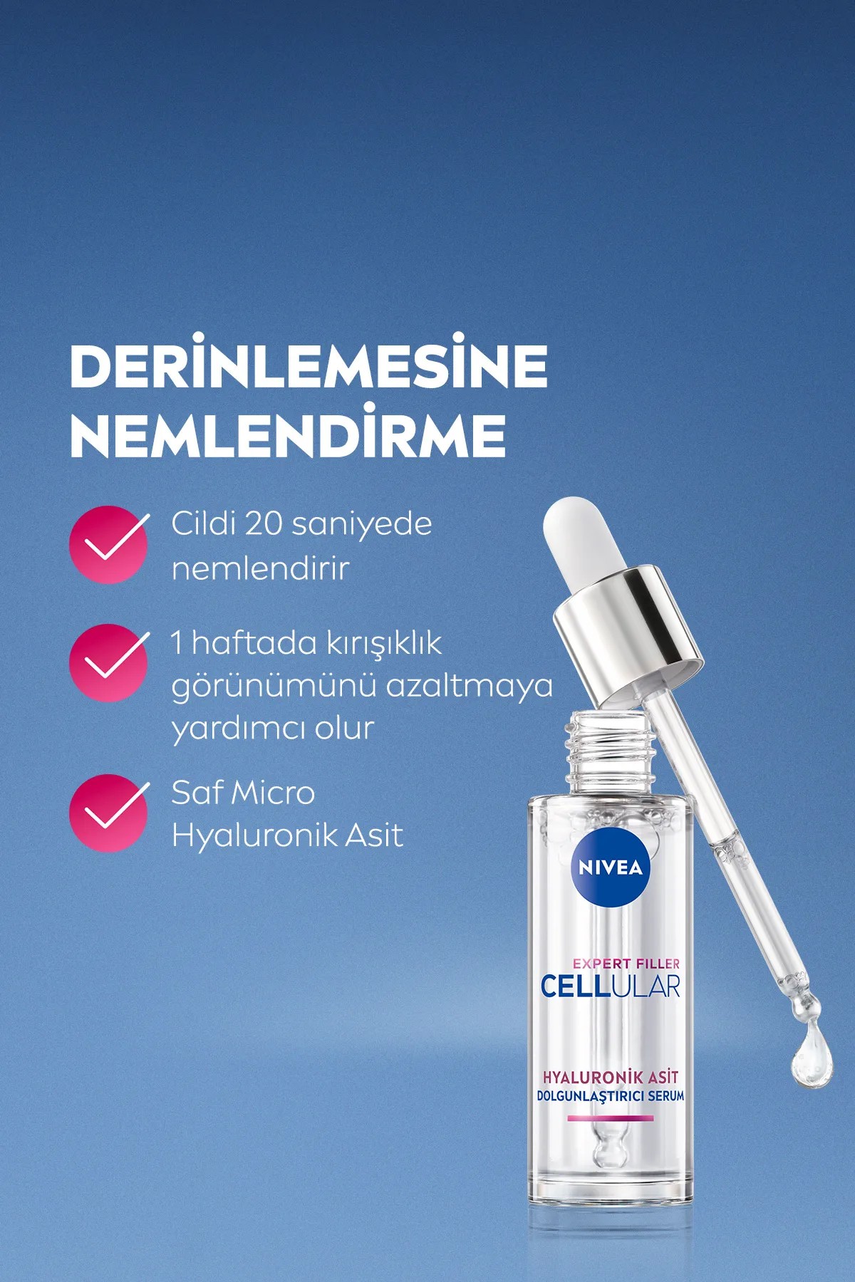 NIVEA EXPERT FILLER CELLULAR DOLGUNLAŞTIRICI  SERUM