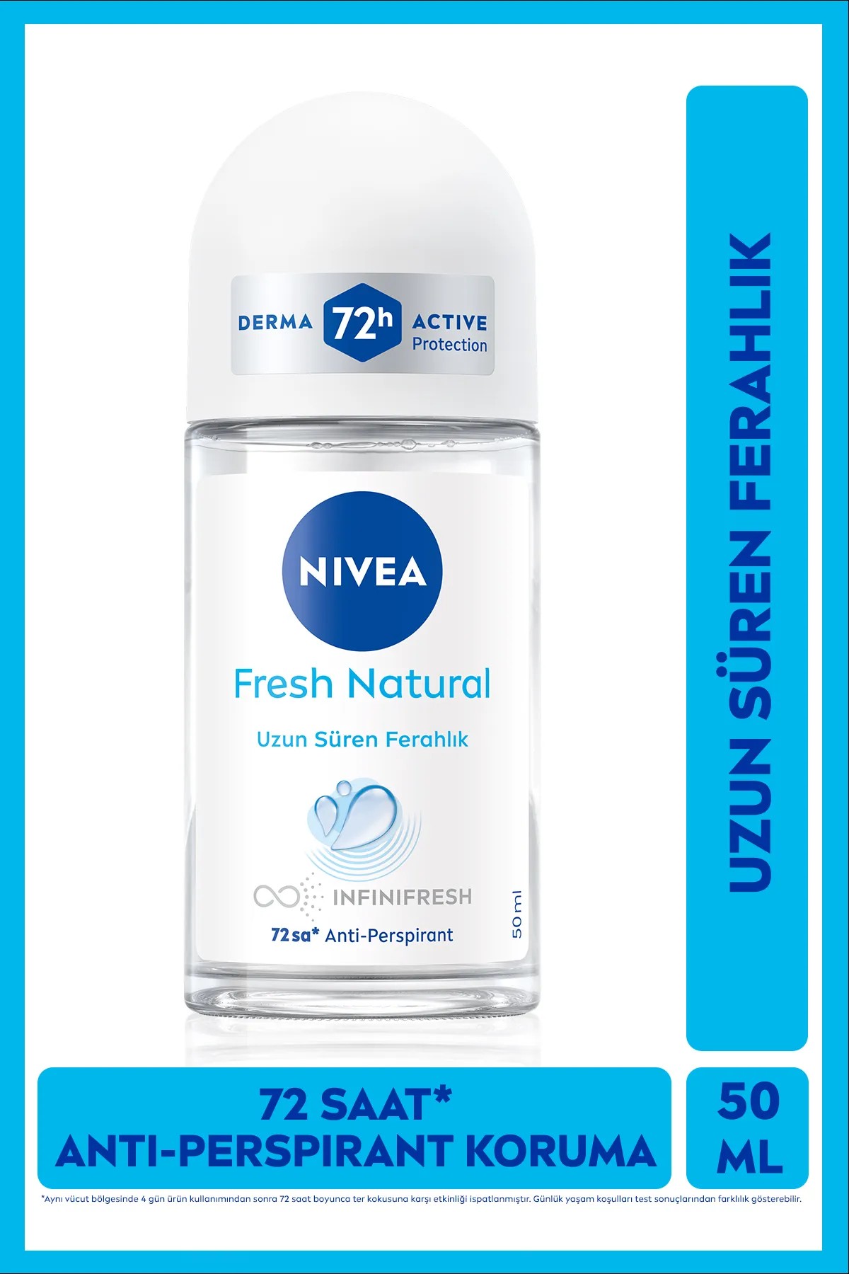NIVEA FRESH NATURAL ROLL ON