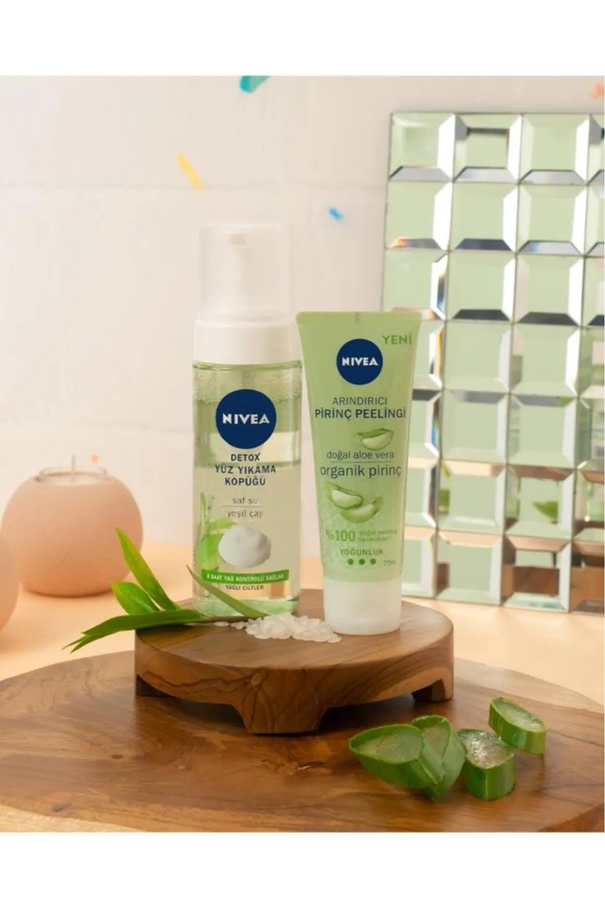 NIVEA PİRİNÇ PEELİNG