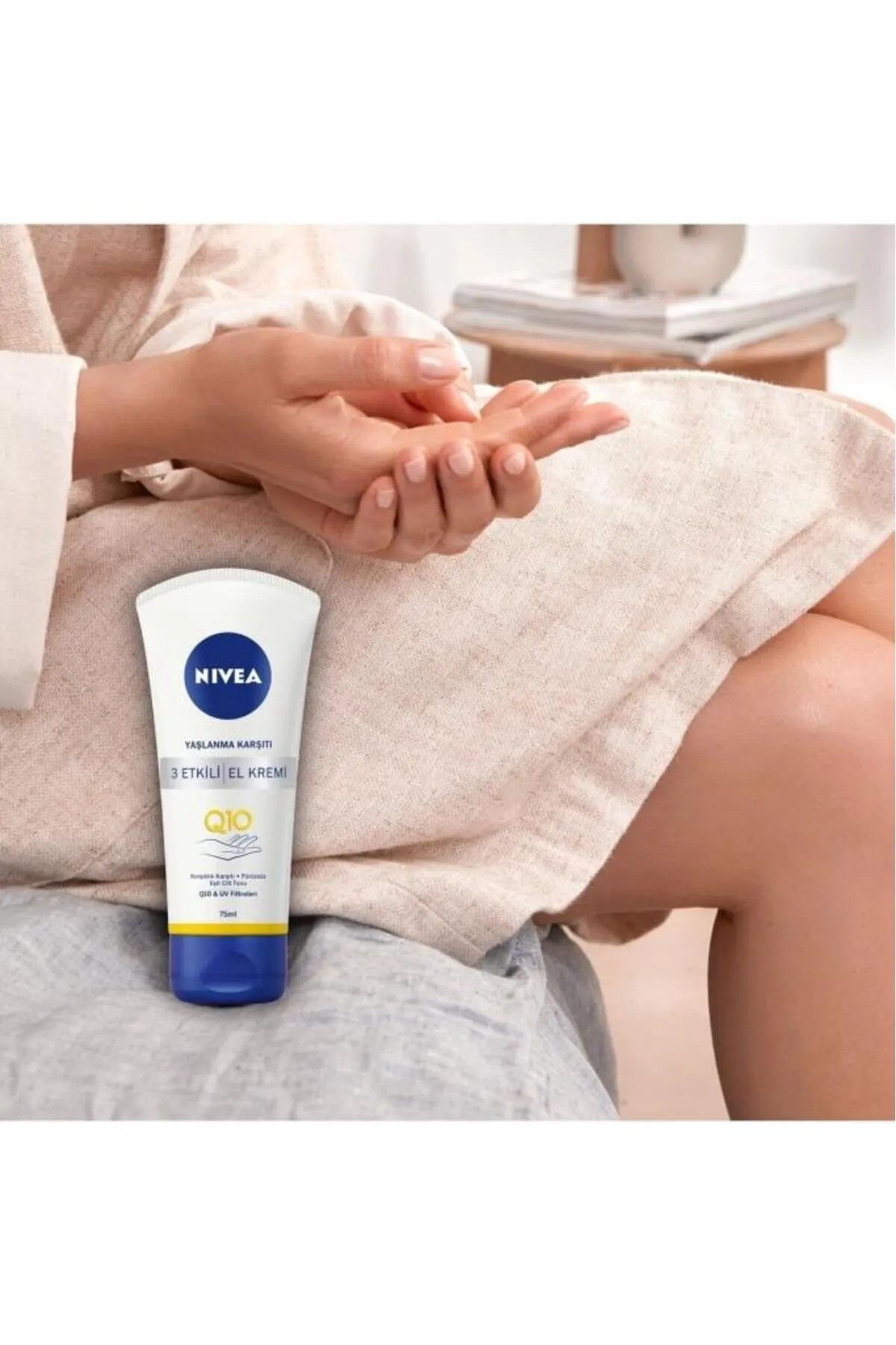 NIVEA YAŞLANMA KARŞITI 3 ETKİLİ EL KREMİ Q10