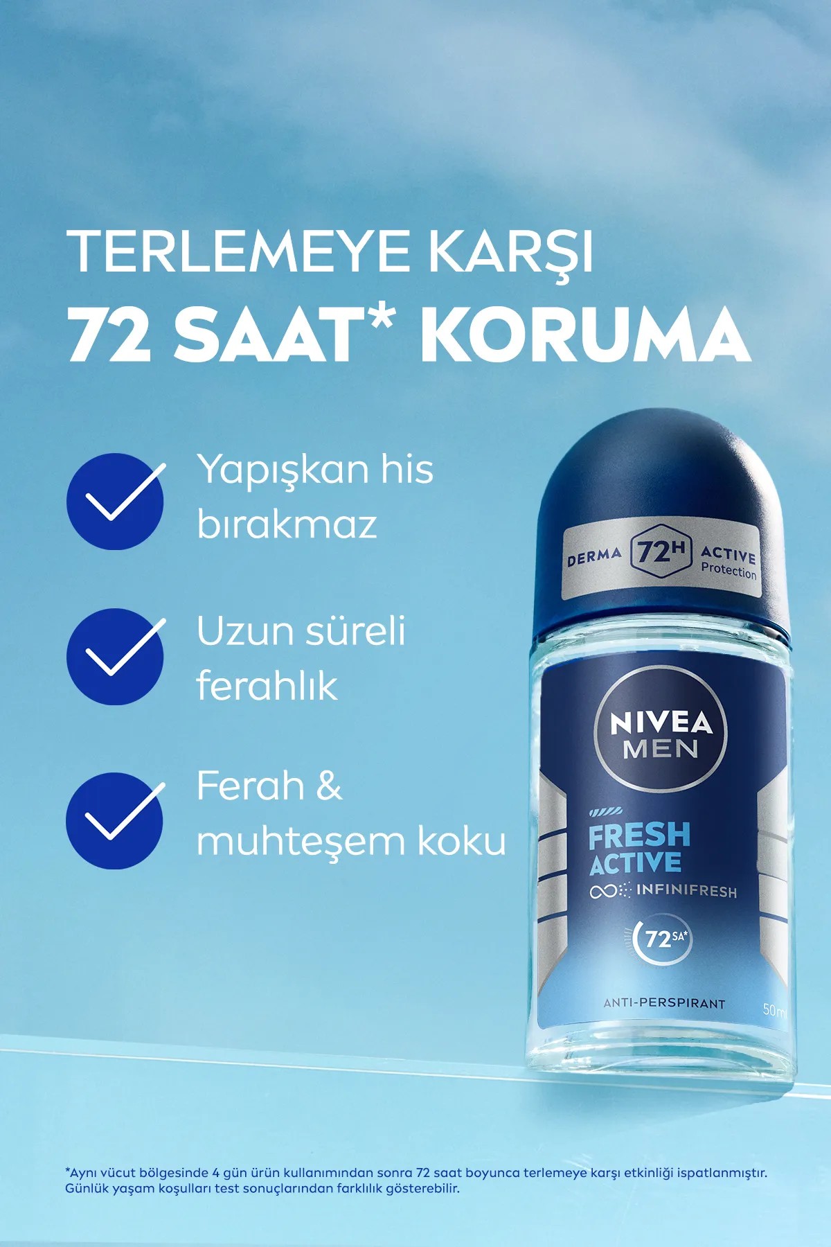 NIVEA MEN FRESH ACTİVE ROLLON