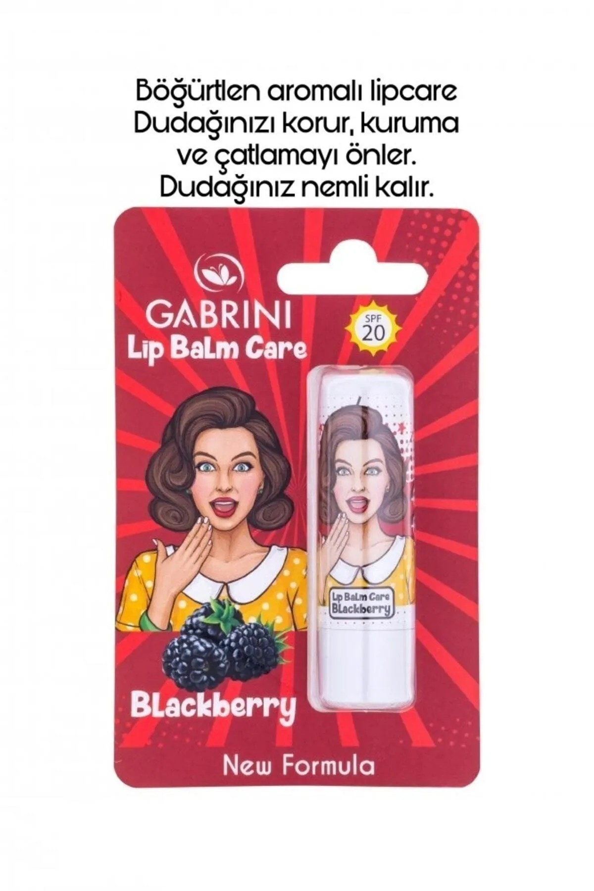 GABRINI BÖĞÜRLENLİ LIB BALM SPF20