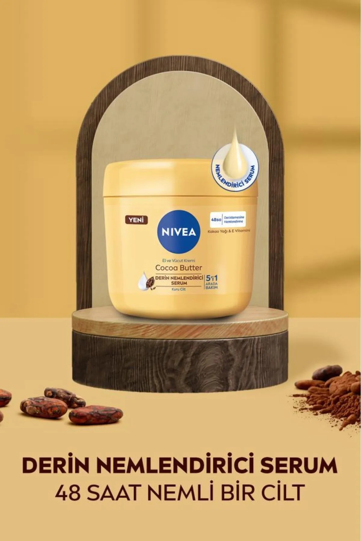 NIVEA EL VE VÜCUT BAKIM KREMİ COCOA BUTTER