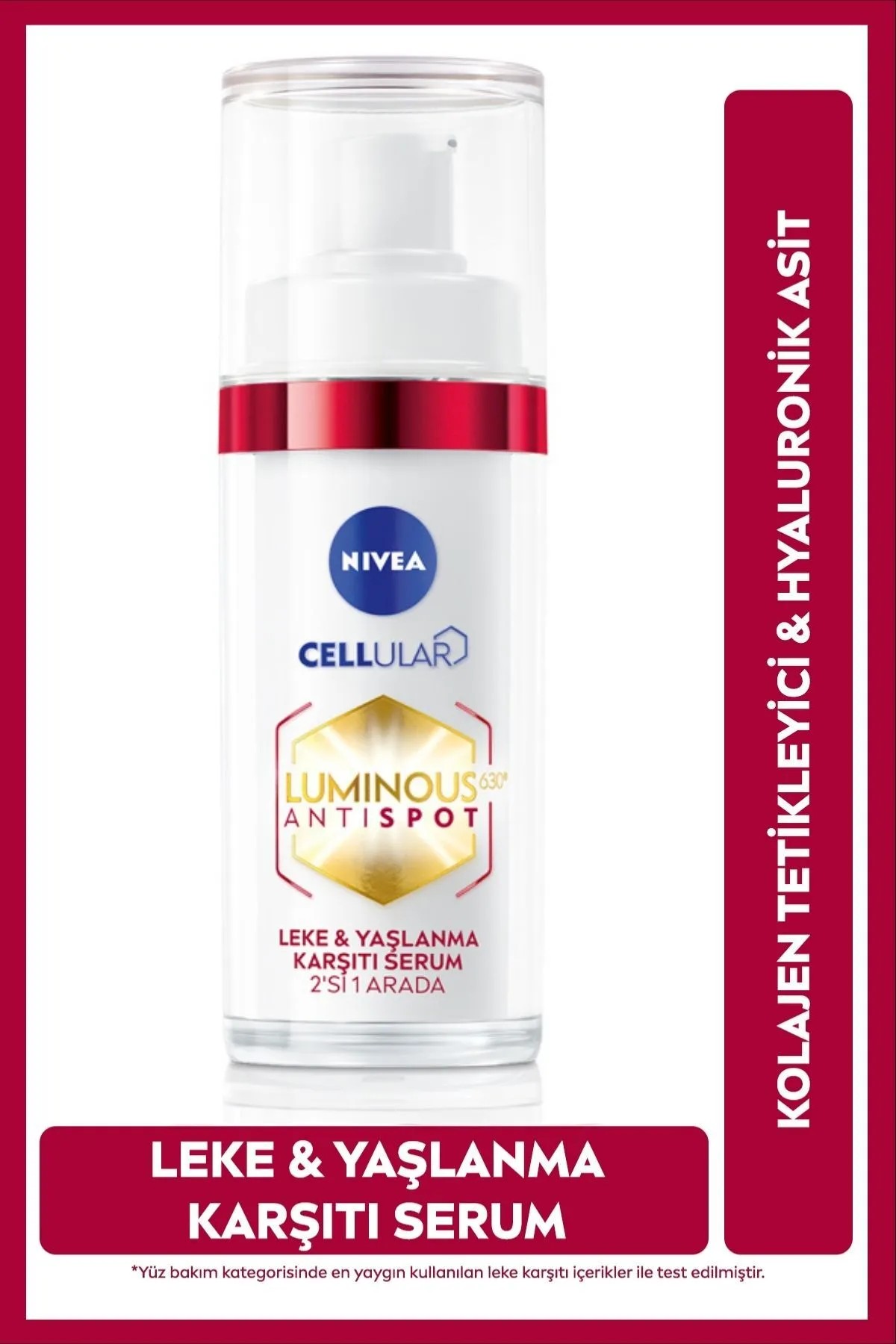 NİVEA CELLUAR LEKE YAŞLANMA KARŞITI SERUM