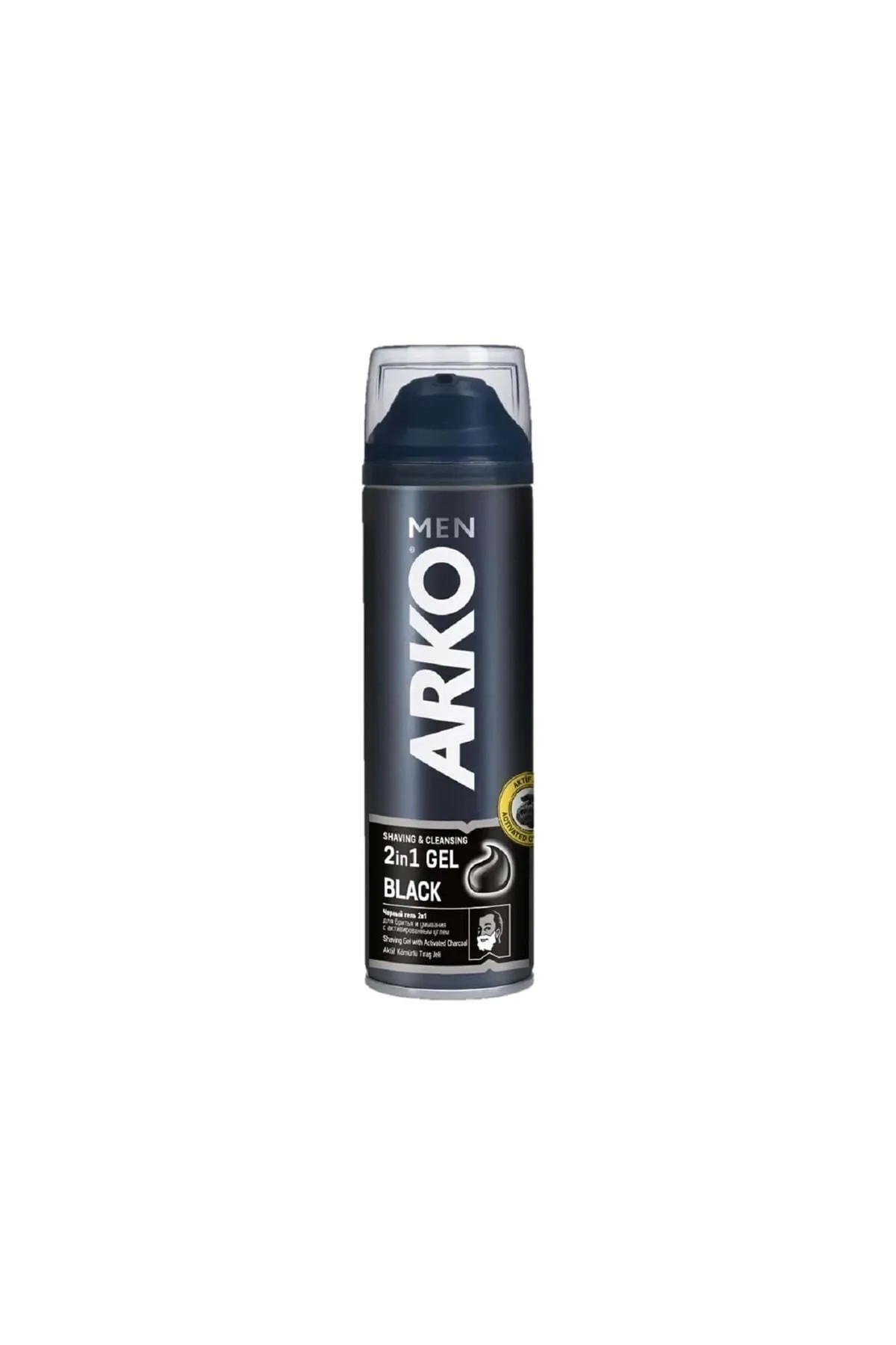 ARKO SHAVING CLEANSING 2İN1 GEL BLACK TIRAŞ JELİ