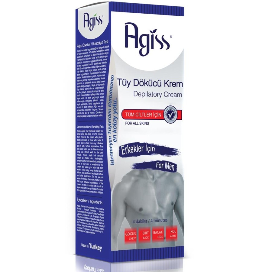 AGİSS TÜY DÖKÜCÜ KREM ERKEKLER İÇİN