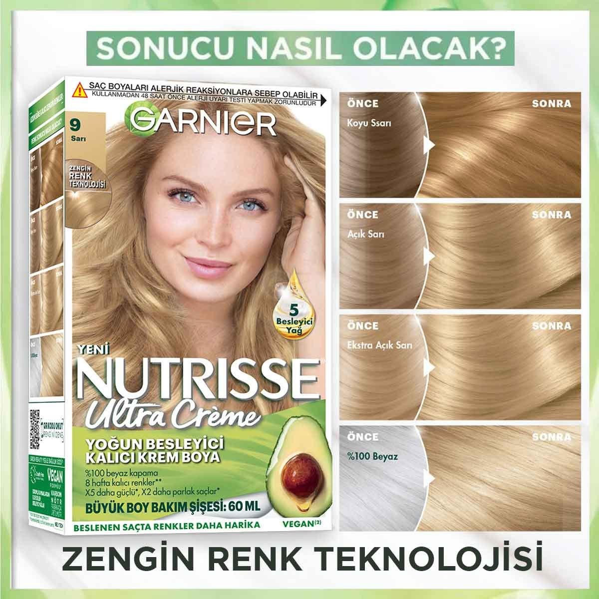 GARNİER 09 SARI SAÇ BOYASI