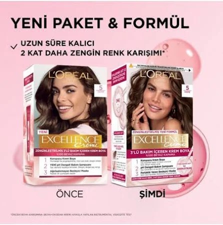 LOREAL PARİS 05 KAHVE SAÇ BOYASI